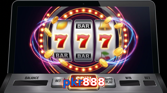 Main screen of Pkr888 slots page for PK players